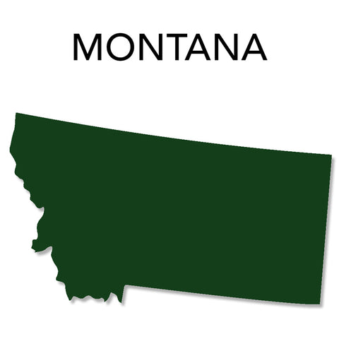 Image of Montana Map