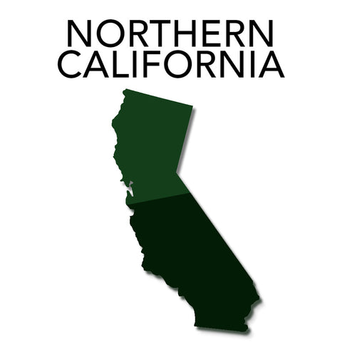 Image of Northern California Map